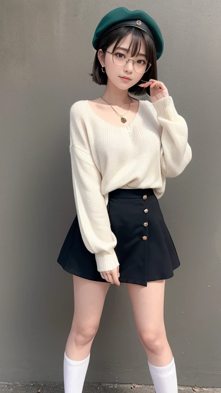 (8K、masterpiece、Highest quality、Super detailed、Professional Lighting、Beautiful Face)、 Black gal(Dark Skin:1.2)、(correction:1.1)、(short、small、small:1.2)nsfw、Two beautiful 18 year old girls、(Group shot:1.2)、(sweater:1.2)、(Tiered flare skirt)、(Gorgeous detailed embroidered panties)、(Skirt Lift:1.5)、Put your hand on your skirt、(Panty shot)、Panty Focus、plump、pubic hair、smile、Black Short Hair、Voluminous straight hair、Parted bangs、Lip gloss、Pale skin、Glowing Skin、