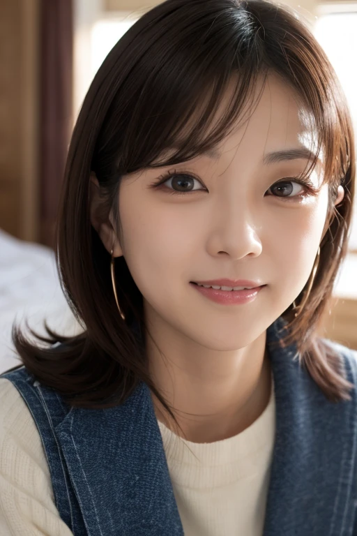 run-6500-v1.1, (RAW Photos:1.2), (Realistic:1.4), Beautiful detailed girl, Very detailed eyes and face, Beautiful and beautiful eyes, File size is big, (big), High resolution, Very detailed, highest quality, [masterpiece:1.6], [JK Uniform], shape, Very detailed, CG, Finer details, highest quality, Highly detailed CG uniform 8K wallpaper, Cinema Lighting, 1 girl, 17 years old, cute Japanese , perfect shape, [unbuttoned White school blouse], (((White Shirt 1.8))),(((Blue Checkered Tie 1.8))),  
big firm chest, [Huge breasts, Heavy chest: 1.6], Cute droopy eyes, beautiful big eyes, White school blouse, See-through bra, Sweaty and wet, [sexual excitement: 1.1], [sexual excitement: 1.1] Lying in bed: 1.5], Raised hand,  tie a ribbon around the neck, smile, (The whole body is wet), Shining Eyes