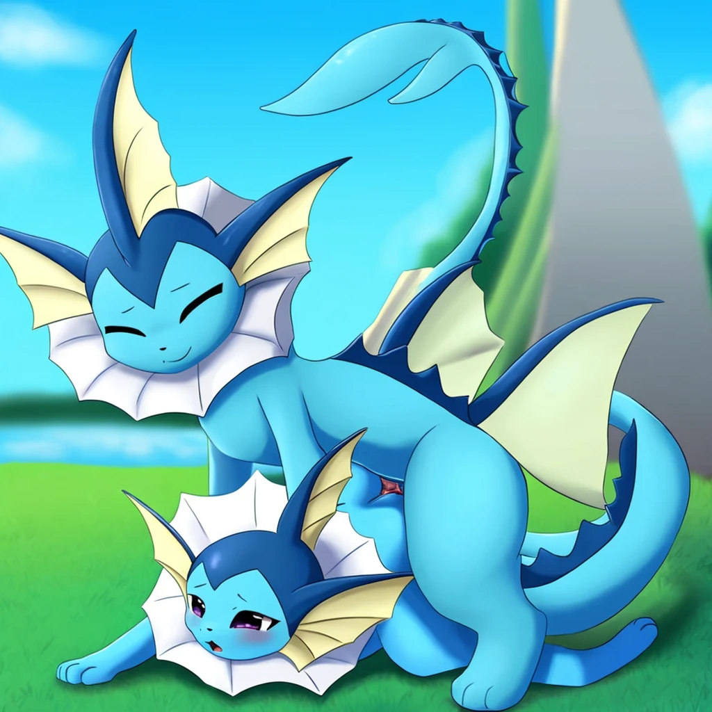 Vaporeon,furry_male,fish_dick,hentai