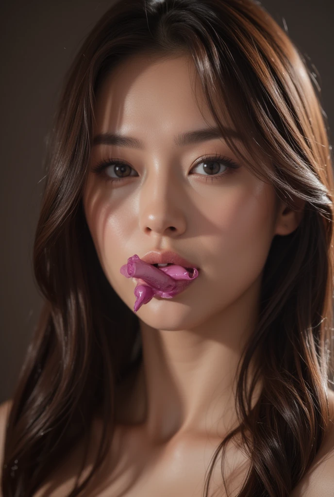 Waifu sucking vagina with cum everywhere 