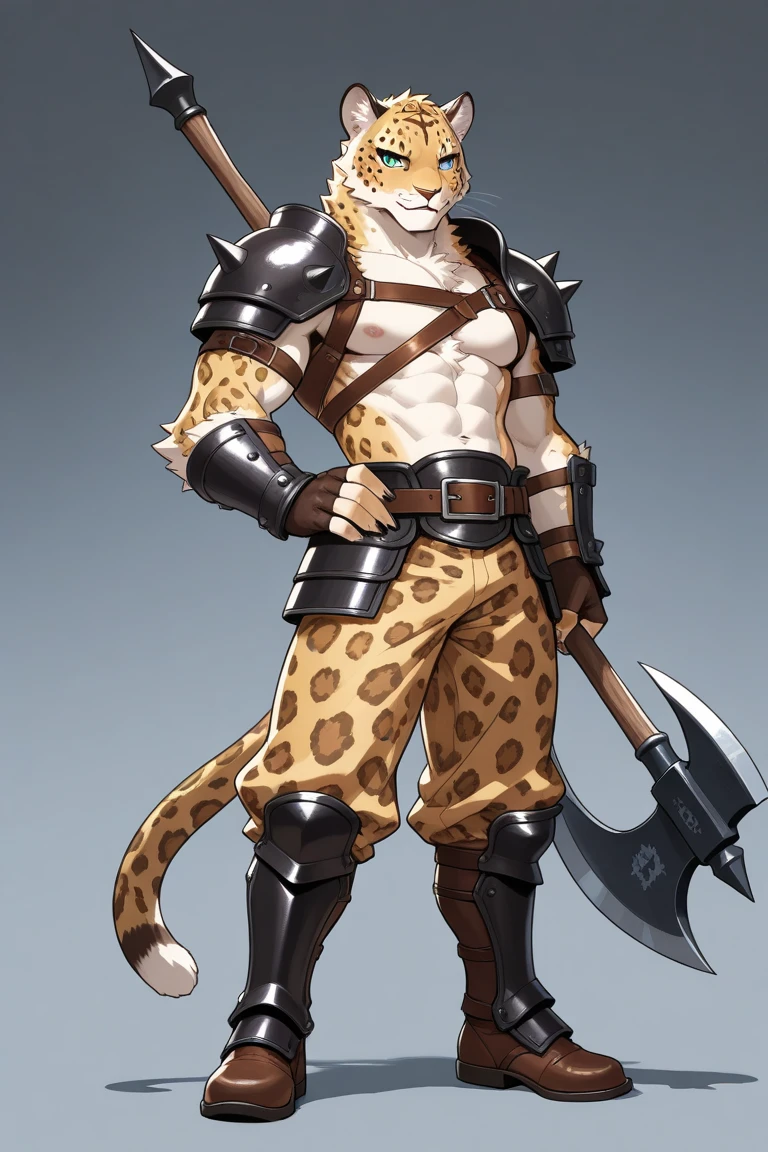 Solo Sexy young anthro furry rat male mercenary medieval solider, slim slim muscular, anthro handsome gay shorter muzzle, handsome gay model male apperance, sword scars, worn out leather skimpy armament, low on hips heavy leather belt, old very worn out skimpy dirty linen material jockstrap, old yellow dirty worn out stains on white sawn jockstrap, very visible "x" brown seam pattern on the jockstrap, studded skimpy armlets breastplate armor, skimpy breastplate, leather bondages, fingerless leather gloves, smelly unwashed furr, dirty body look, desert battlefield, standing in sexy fighting position, close view of full character