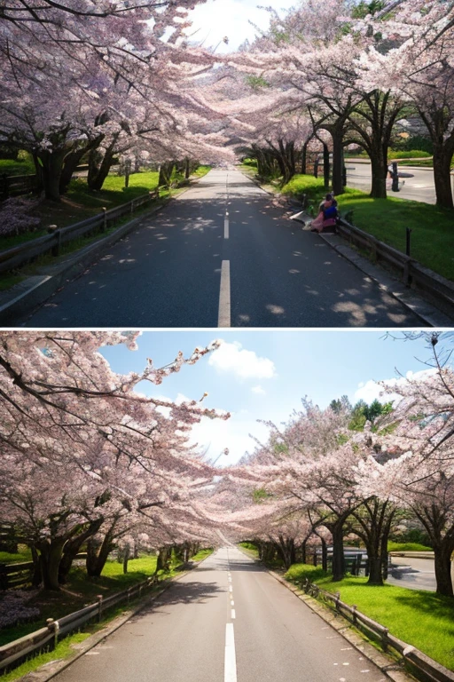 An 18-year-old woman standing under a tree with white flowers, Cherry treeの下で, 背景のCherry tree, Sailor suit, 背景のCherry tree, Cherry Blossoms, Cherry Blossom rain everywhere, Cherry Blossoms in the wind, Cherry tree, Giant Flower, Cherry Blossom trees, Dynamic lighting during cherry blossom season, Cherry Blossom, Cherry Blossom tree, たくさんのCherry Blossom, 巨大なCherry tree, Entrance Ceremony