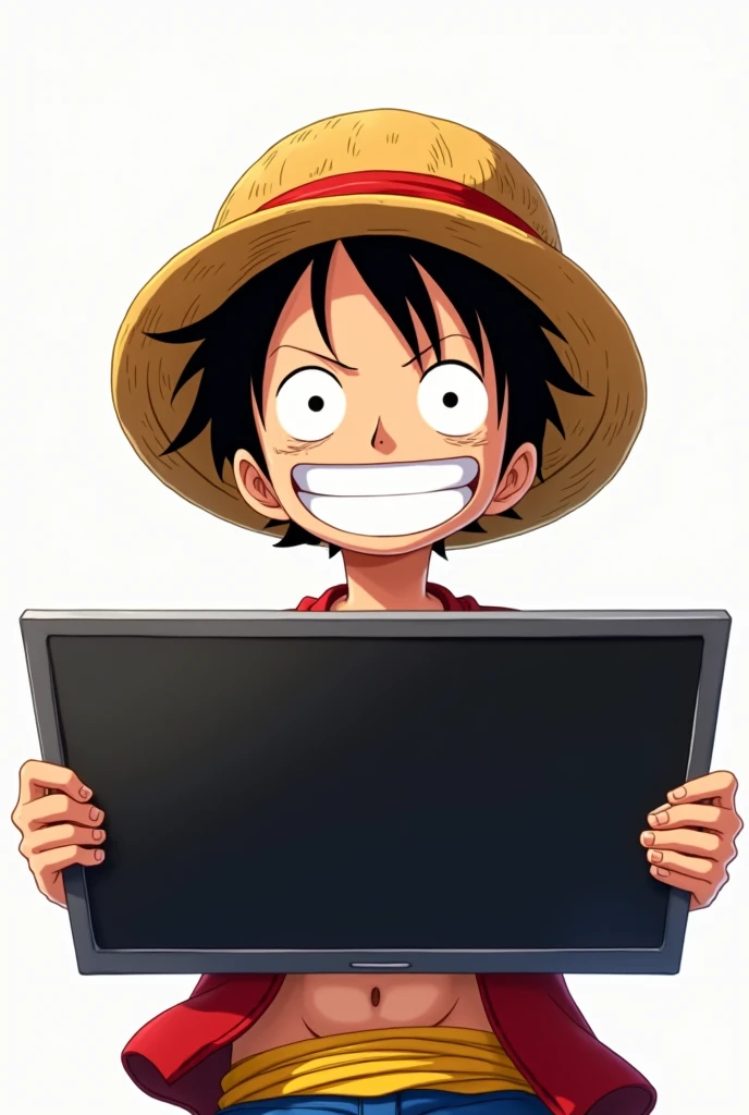anime handsome luffy taking a selfie with a green wall with the word ABSTRACT letters which is written on the wall