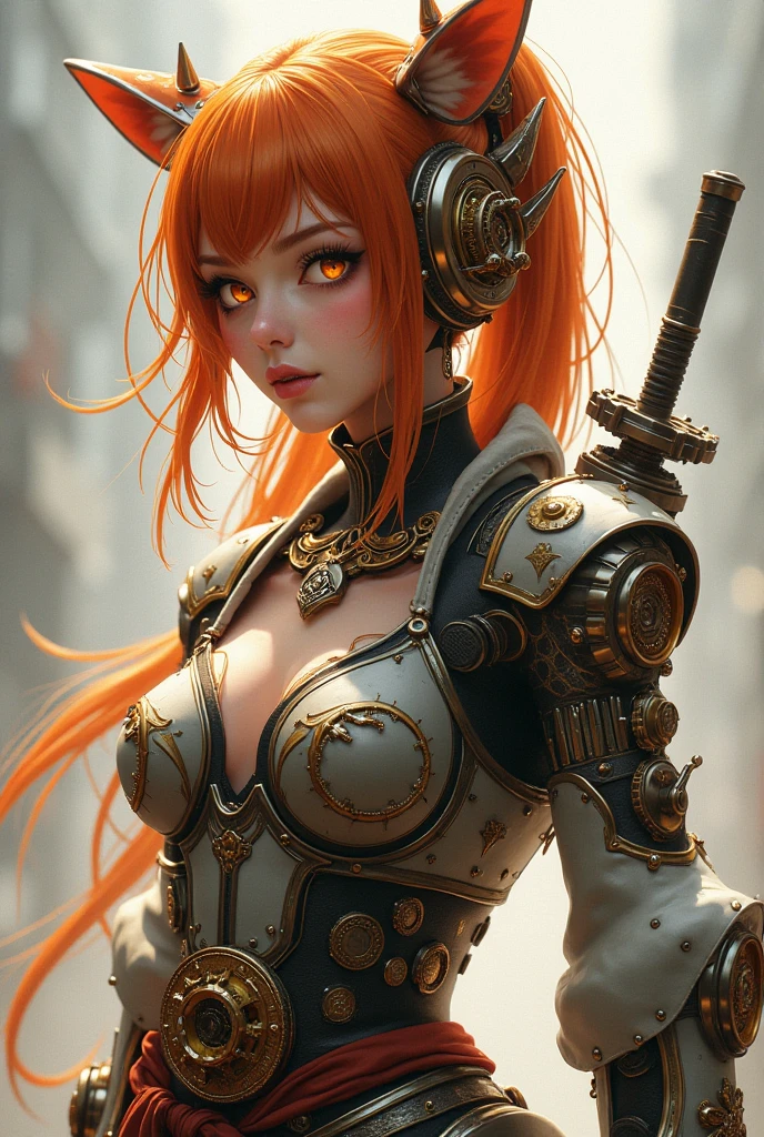 (Mix of Bryce Dallas Howard and Chistina Hendrix) inspired by Evangelion and Bumblebee from Transformers, He wears a cyber combat uniform,metal combat gloves with led lights, an absolute beauty,sitting on a throne made of scrap cyborg technology, pale skin, Messy red hair with long buns that falls over her chest in curls, goddess of extreme beauty, Skinny body, BIG BREASTS, whole body, Thighs, fit, ojos verdes Very detaileds, freckles in the face, freckled, strong powerful look,labios fit de fresa, detailed pink lips, very pretty girl,hyperdetailed painting, luminism, art by Carne Griffiths and Wadim Kashin conceptual art, dark background, abstract beauty, approaching perfection, pure form, golden ratio, minimalist, dark atmosphere, unfinished, conceptual art, intricate details, 8k post-production, high resolution, hyperdetailed, trend on Artstation, sharp focus, studio photo, intricate details, Very detailed, mecha