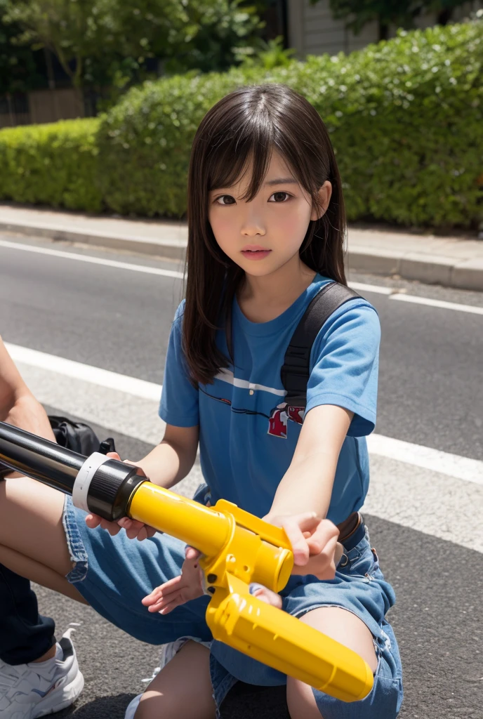 Ahegao Street squirting