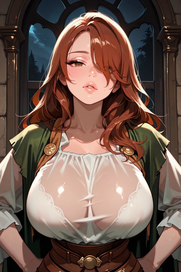 nsfw, nude, nipple, topless, skirt, clothed female nude male, 1boy, 1girl, hetero, cowgirl position, covered penetration, {{{man of top}}}, {{{motion lines}}}, {{{vulgarity}}}, leaning forward, ceiling, looking down from below, bed room,{{groping breasts}},spoken heart,bouncing breasts, navel, sweat,half undress, steam,breast squeeze, , best quality, amazing quality, very aesthetic, absurdres