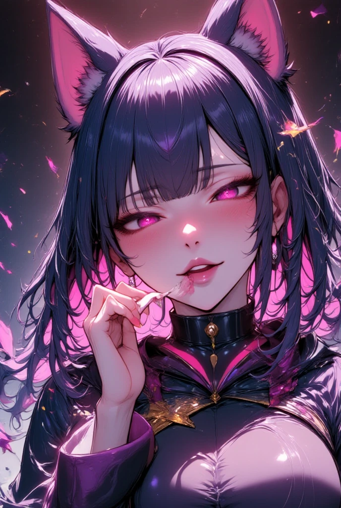 ((highest quality)), ((masterpiece)), (Get used to it), Perfect Face , beautiful girl , Devil ,