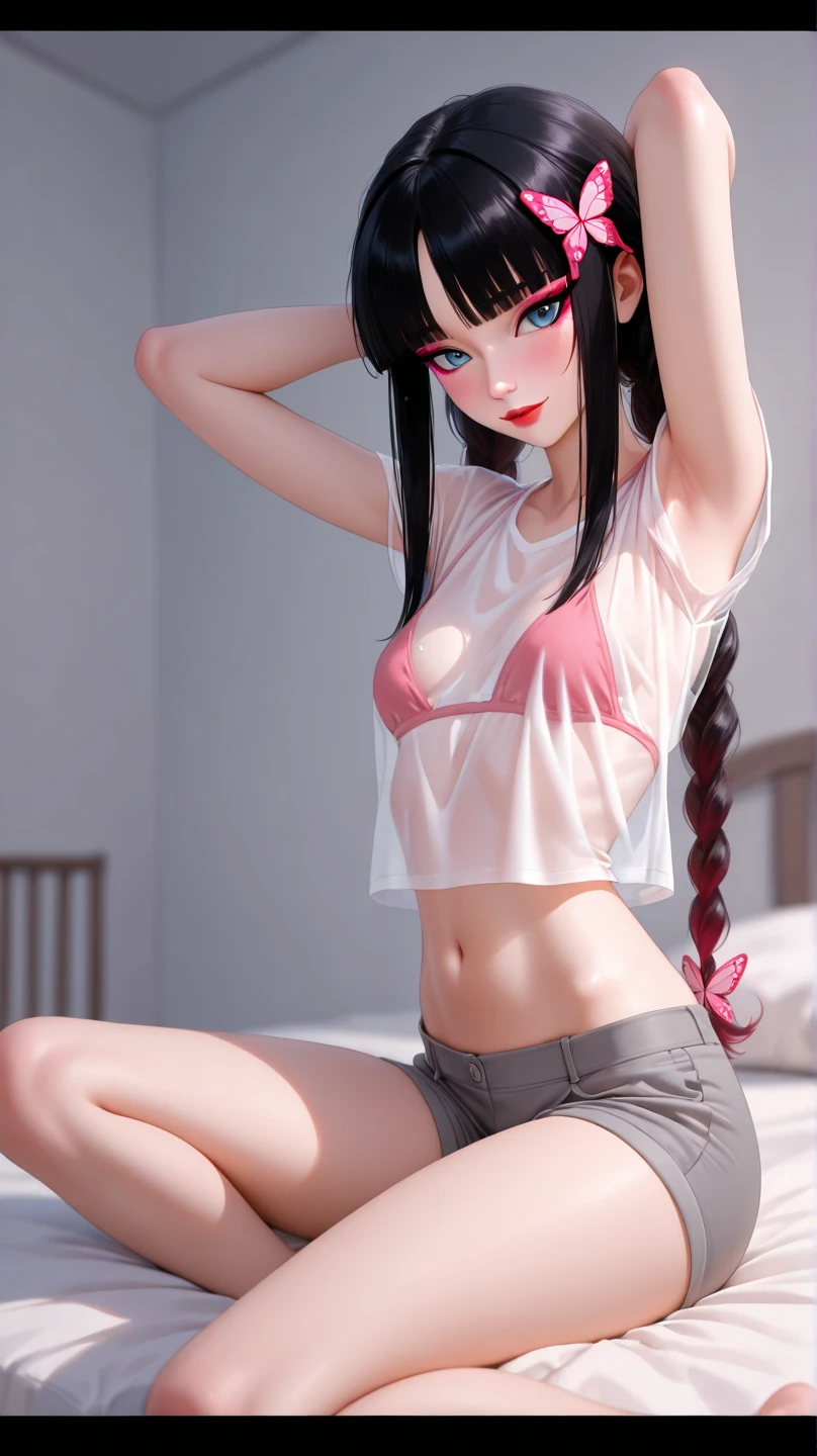(extremely detailed CG unity 8k wallpaper), (masterpiece), (best quality), (ultra-detailed), (best illustration), (best shadow), (absurdres), 
BREAK
girl, sweat, steam, medium breast, nsfw, shy, looking at viewer, 
