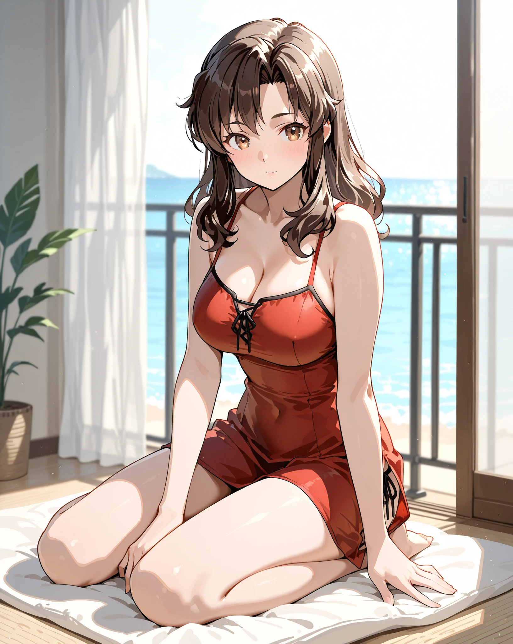 (extremely detailed CG unity 8k wallpaper), (masterpiece), (best quality), (ultra-detailed), (best illustration), (best shadow), (absurdres), 
BREAK
girl, sweat, steam, medium breast, nsfw, shy, looking at viewer, 