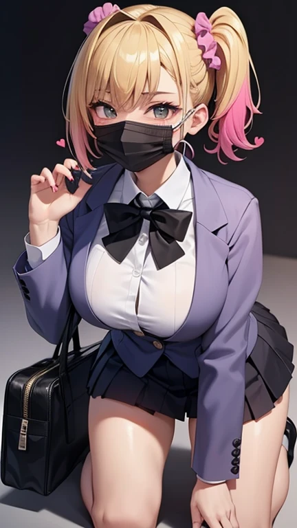 (best quality),8k,high details、Elinakiri, it has at least, lift up the skirt、show underwear、angle from below、blonde hair, (medium breasts:1.2), (purple eyes:1.2), break skirt, Thighhighs, bow, red bow, school uniform, Jacket, pleated skirt, black Thighhighs, zettai ryouiki, plaid, plaid skirt, blazer, break looking at viewer, break outside, break (masterpiece:1.2), highest quality, High resolution, unity 8k wallpaper, (figure:0.8), (緻密でbeautiful目:1.6), highly detailed face, perfect lighting, Very detailed CG, (perfect hands, perfect anatomy), 2 girls, duo, identical twins, clone shy、blush、Sweat、mouth mask、black mask、 looking at the viewer, abdomen, Contrasting, cowboy shot, Ahegao, Ahegao,light blue bra、light blue underwear、light blue pants、((light blue lace panties))、sexy pose Bewitching、黒のThighhighsックス、 panty shot、whole body from head to toe、少し下からの構figure、light blue panties、((Light blue lace panties)),sexy pose,少し下からの構figure、lift up the skirt、show underwear、under the spotlight、delicate underwear、(((Show off your underwear)))、open your legs、Detailed garbage pile on background、、dark room、Scatterでg of food waste、(used condom sand:1.4),absurd, High resolution, (anime style:1.1), ((table top)), ((highest quality)), (Super detailed), (beautiful), alone, beautiful face、(lift)、(信じられないほどdirty roomでゴミの上に座っている、cute operation smartphone:1.4)、The room is full of garbage、Garbage with rolled tissue、There are also cockroaches、dirty room、love hotel、