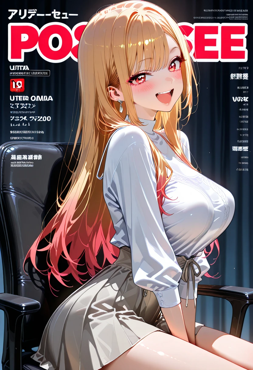 magazine cover,Long blond hair,Beautiful sexy white woman(Wear a high-fork swimsuit),,(White skin),E7E48U，Sexual arousal，Sweating all over，Large Breasts,，pubic hair，on the bed
