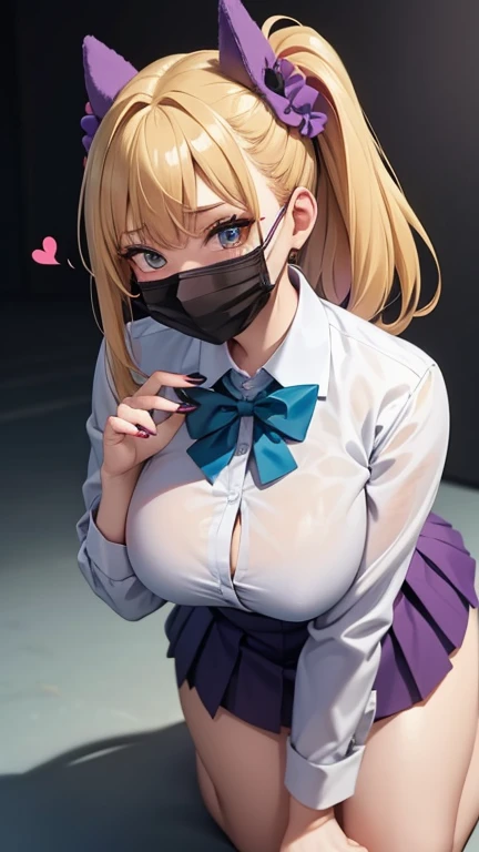 (slim adult woman tape gagged: 1.5), sweaty toned body, slim waist, shoulder-length hair, (wet hair: 1.2), (sitting on dirty sofa: 1.3), (in dark abandoned warehouse: 1.3), (big breast wearing unbuttoned shirt showing bikini: 1.3), (thigh high stockings: 1.2), (pitiful expression: 1.4), (arms tied behind back: 1.2), (cum on face: 1.4), (cum on hair: 1.3) (cum on breast: 1.3), (cup overflow: 1.3), (dark and dim bluish lighting: 1.3), (night time: 1.3), (body contour light: 1.3), man's pov having sex with woman on top,