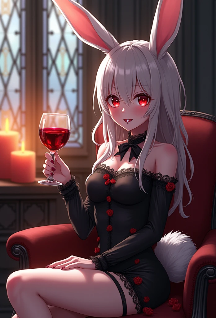 anthropomorphic, gothic werewolf.