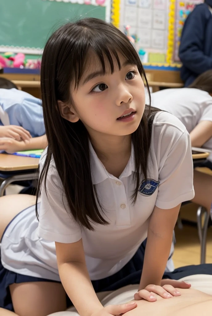 Middle school student masturbating in the classroom