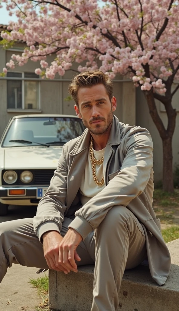 naughty man, 21 years, role model, self, realisitic, with clothese, detailded, automobile