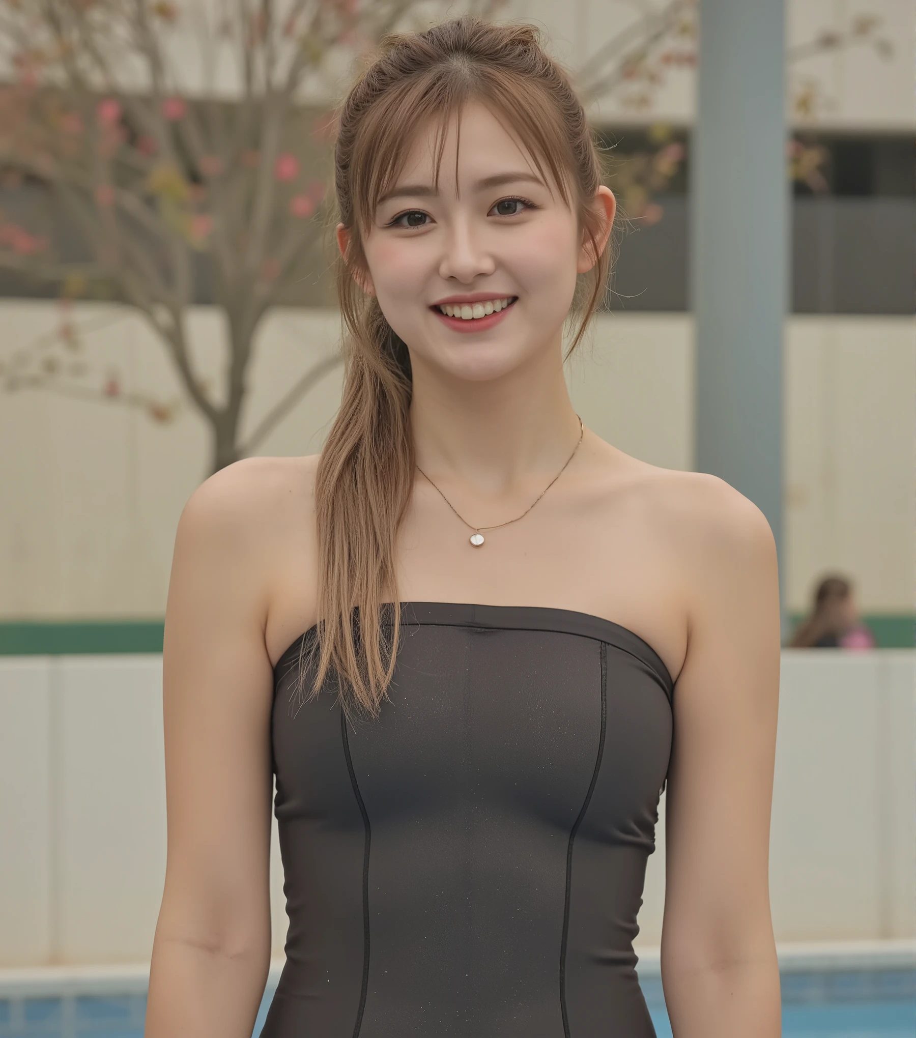 (mature adult woman wearing a leotard1By people),beautiful blonde with breast milk,With bangs,(((ponytail))),((long hair)), realistic person images in dark waters,Realism,best quality,mastepeice,top quality,Max Video Quality,highest resolution,FINE DETAILS,Beautiful detailed face,black eyes,((realistic skin)),detailed background,( Exact Upper Body),(perfect upper body),(upper body),((Realismのある肌)),(smiles),((((super big )))),((((famous manufacturers among the many athletes at the track and field stadium)))),(shorts that are wearing Lula),(((((Standing inside a track and field stadium))),((((Large breasts))),(((((that looks at me close to))))),(((((outdoor))))),(((((are seen wearing sports bras from))))),(((large size breasts))),((((Show me a beautiful belly button)))),((((highlight your upper body and look at me up)))),