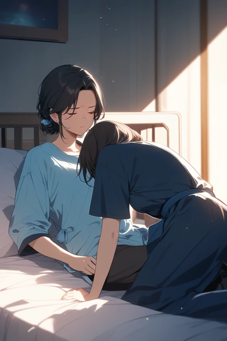 (Practical, photo-Practical:1.4), (best quality,masterpiece:1.2), RAW photos, high resolution, Intricate details, Extremely detailed, Clear focus, Movie Lighting, (whole body, Frontal photography:1.5), (couple, Two girls, A tall girl and a short girl:1.6), Japanese women standing, (couple hugging tightly each other and kissing roughly:1.5), (Grabbing another person's arm, Grab someone else's ass), Leaning against the wall outside the classroom, The face becomes smaller, Thin, slim的, slim, Thin legs, (Casual suits, skirt, Bare Legs, sock, Loafers, Wearing Tokiwadai School:1.4), Black Hair, (Delicate face, Beautiful and delicate eyes, Delicate nose), Pale skin,
(Own, Frequent urination while hugging each other, urination:1.8), (big piss pit, Urine stains, Urine runs down the legs),
Photo Background, indoors, hall,
