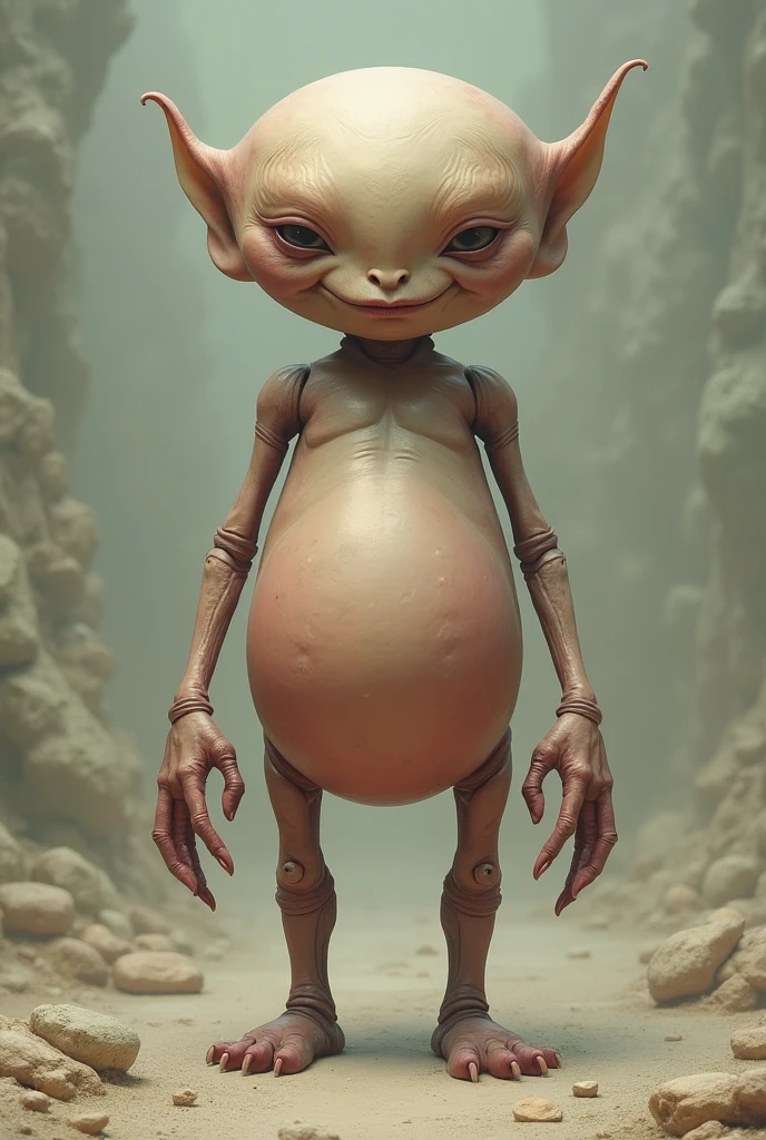 Deformed man