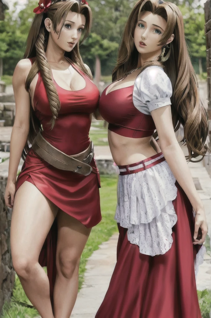 ((walking in the park)), people starring at her, ((best quality)), ((masterpiece))