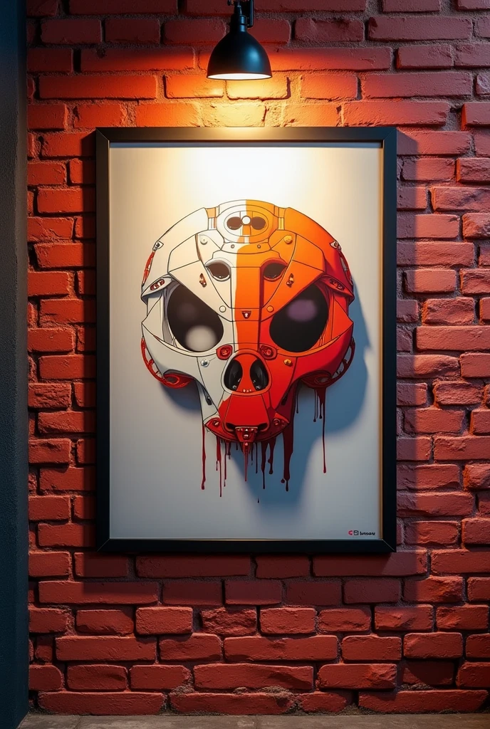 A one piece themed skull for my YouTube channel with its adjusted dimensions
