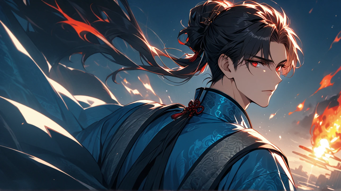 1 handsome samurai, manly, handsome, , Inspired by Bian Shoumin, heise jinyao, Inspired by Seki Dosheng, Cai Xukun, by Yang J, Guviz-style artwork, Deviantart ArtStation CGSCOSIETY, demon slayer rui fanart, 8k, hd, unreal engine,