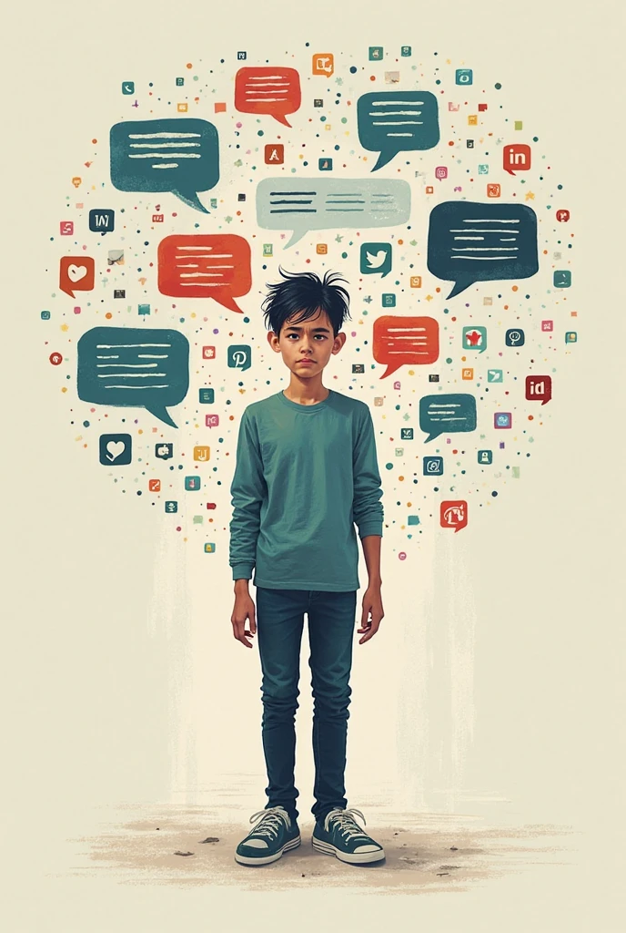 Confused youngster while choosing the career  with multiple options 