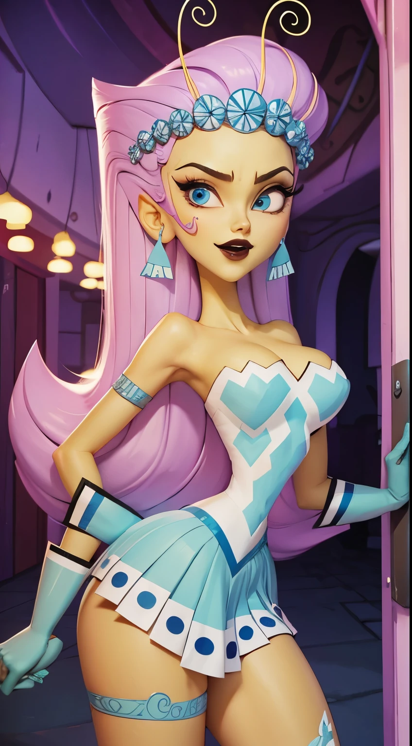 Princess mandie is very hot. busty. cutout. production