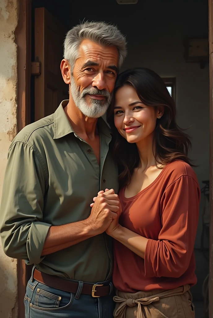 ( (8K:1.27), maximum quality, Obra de arte, super high resolution:1.2) Foto de um lindo casal (lindo:1.1)