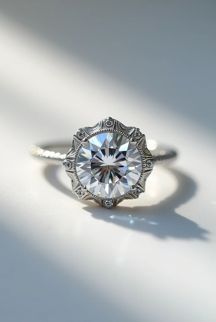 A beautiful diamond ring