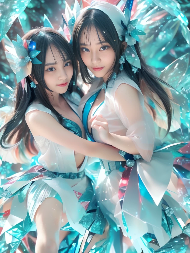 Masterpiece of (ProfessionalPhoto:1.37) ((ExtremelyDetailed (5 PICHIPICHI KAWAII Girls Floating in The Air in a row:1.37) in WHITE at Dusk Enoshima Beach)), {(Standing Full Body:1.2)|(from below:1.2)|Detailed KAWAII face}, Different types of hair colors, {(skinny(school swimwear))|(SchoolUniform)with Tiny AthleticShorts}, {(Corrected Childish hand)|Hidden hand|Different types of breasts|(Clearly Visible the shape of Butt)}, Joyful Expressions LifeLike Rendering, Detailed clothing texture, PerfectLighting, (Dazzling Horizon Visible through ThighGap), (Starry IridescentParticles:1.22) ColorfulClouds . Whole Body proportions and all limbs are anatomically accurate