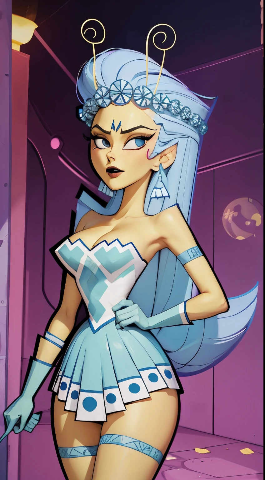 Princess mandie is very hot. busty. cutout. production