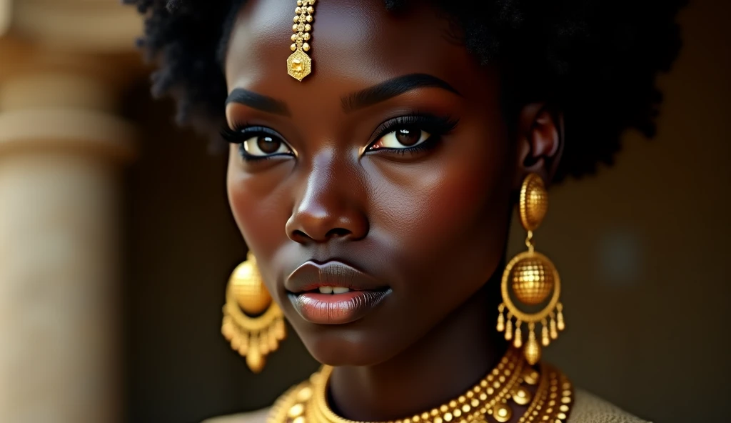 woman
african
realstic