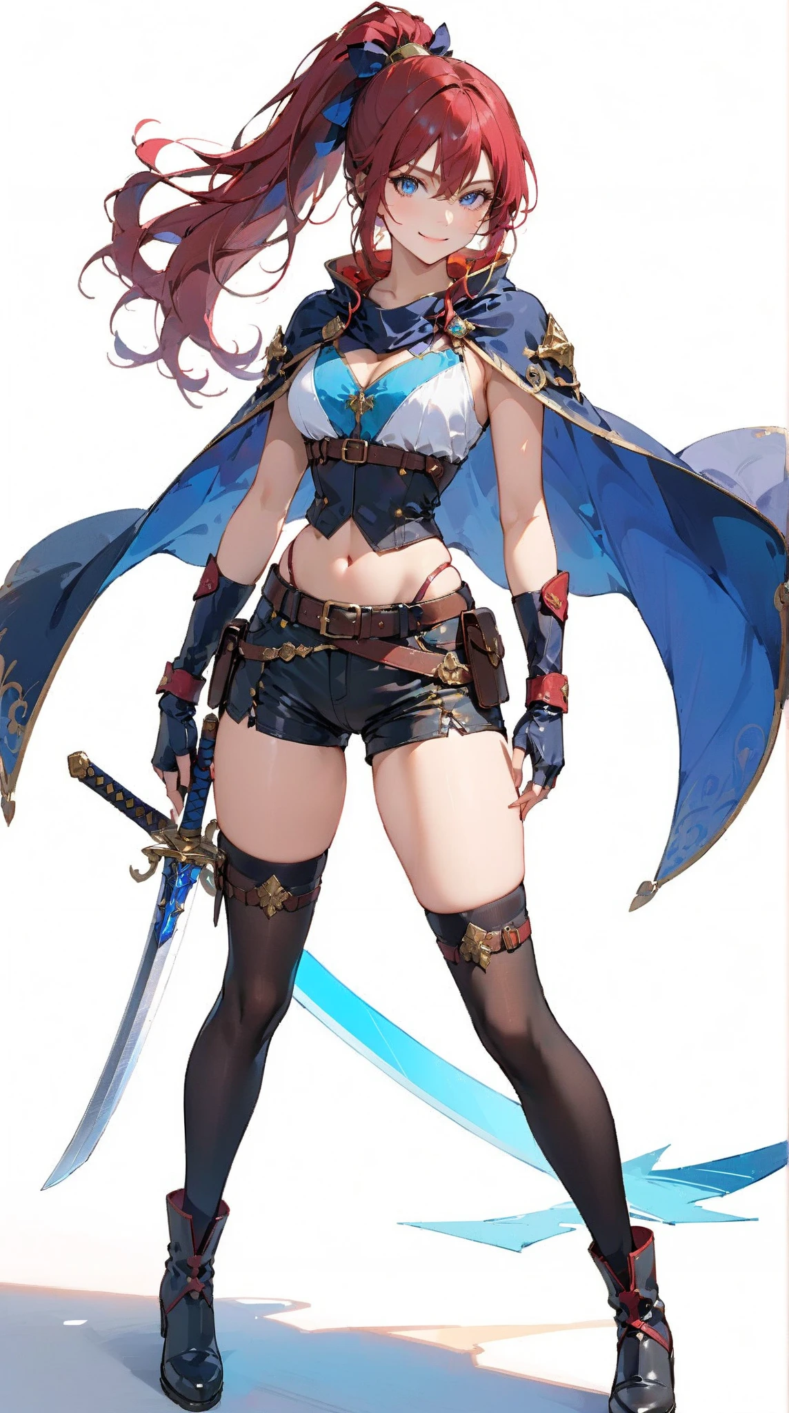 1girl, anime, cute girl, rogue, blank background, white background, fantasy, very detailed dark leather fantasy outfit with highlights, beautiful face, beautiful eyes, dark colors, assassin, medium breasts, slight cleavage, beautiful skin, cute, pink hair, breast curtains, extremely delicate and beautiful, (beautiful detailed face:1.0), (detailed deep eyes), symmetrical breasts, deep eyes, steam, shiny skin, portrait, slender waist, hips wider than shoulders, thighs