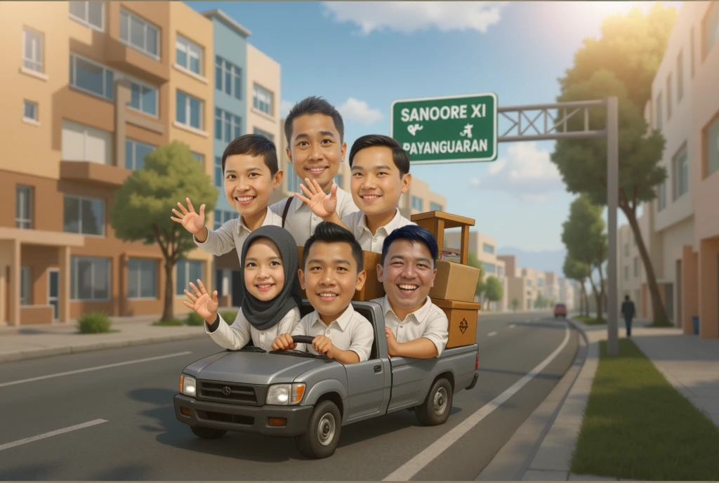 arafed family portrait of a man, woman, , and two other people, caricature style, in cartoon style, potrait, caricature, caricature illustration, barong family, realistic cartoon, digital art cartoon, full protrait, happy family, family portrait, cartoon art, high quality portrait, cartoon digital art, foto realistic, digital panting, caricature!!!