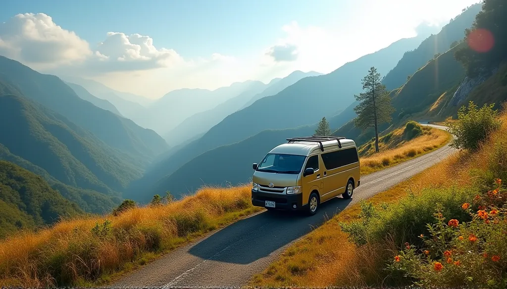 Travel car beauty lanscape