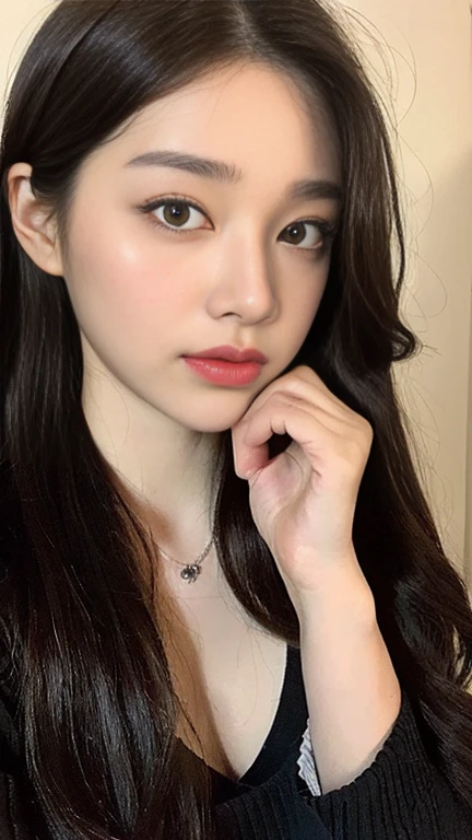 lndswgnr_v1.0, (sharp focus: 1.5), (sharp focus:1.2), photoshot, attractive young woman, (beautiful  face:1.1), detailedeyes, delicious lips, (Make-up natural:0.85), (medium breasts:1.0), (body small:1.2), dressing (sequin dress:1.2) on an (night club:1.2). (moody lighting:1.2), Depth of field, bokeh, 4K, hdr. by (Nayeon:1.2 Nayeon TWICE Nayeon