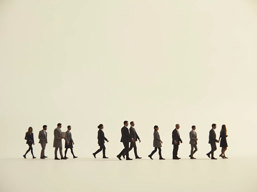 people walking across a crosswalk in a city with a man in a suit, walking to work with a briefcase, walking to work, walking on the street, all the people are wearing suits, wearing a pinstripe suit, travelers walking the streets, people walking on street, many people walking about, stepping on the city, people walking around, people walking in street