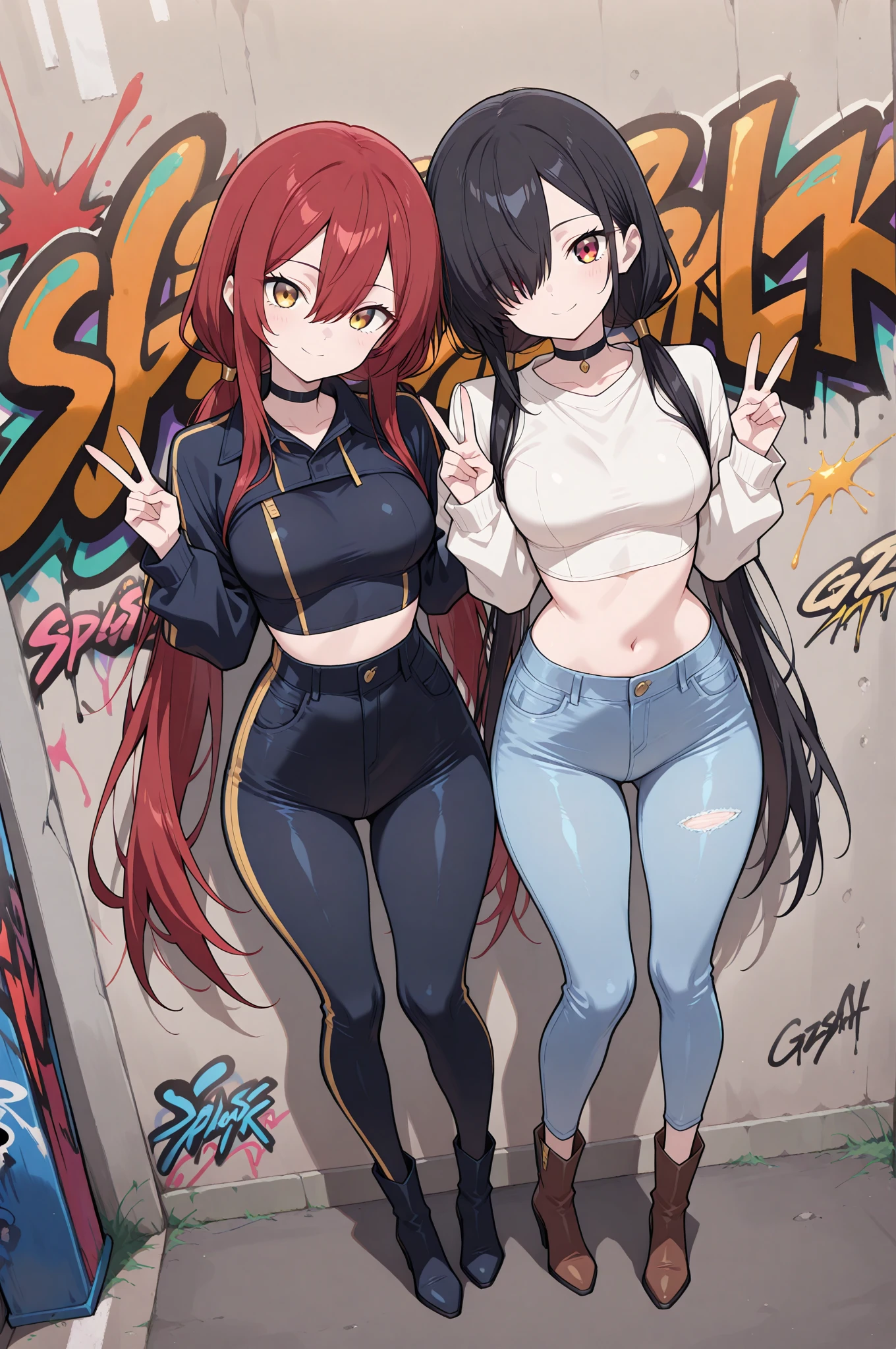 wolf ears, 1boy, gold eyes, black hair, short hair, wolf tail, vibrant, HD, black baggy hoodie, black booty shorts, accurate hands, blush, black thigh socks, smug, big butt, big thighs, toned abs, black shoes, flat chest, accurate legs