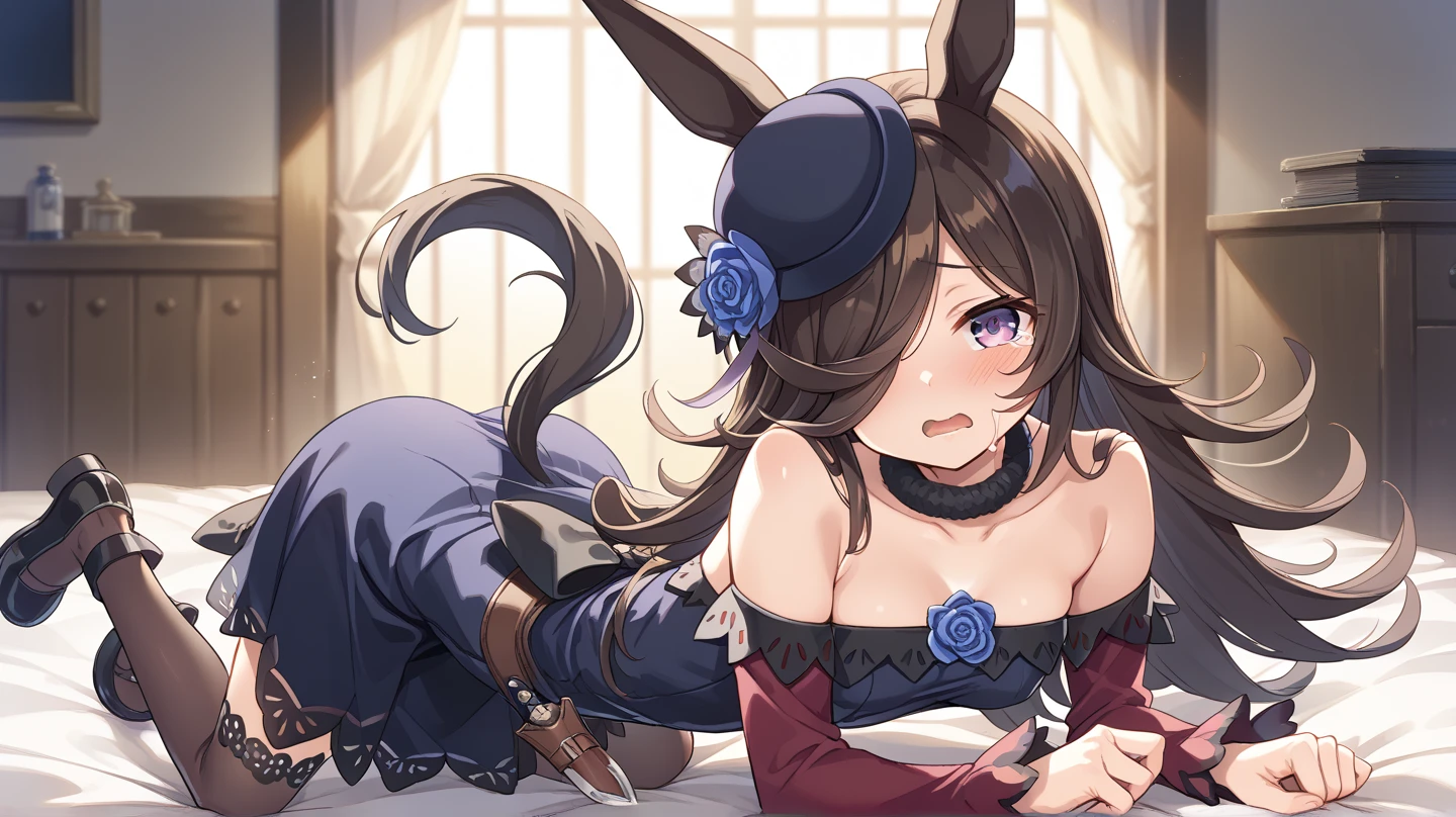 (((top-quality))),(((masterpiece))),(((detaileds))),(nsfw),(((high resolution))),(((Beautiful and Aesthetic Work: 1.5))),(Ultra High Resolution), (Ultra Detail),(((Detailed background))),megami magazine,changing room,on bed,fine art,Sharp focus,Delicate and beautiful hair and eyes and face,realisticlying,gigantic breasts,orgasm,saliva,saliva trail,beautiful face,horse tail,expression of ecstasy,(((Breast milk))),sweat,excessive cum,cum overflow,supright straddle,cum on body,(spreading own ass with hands)