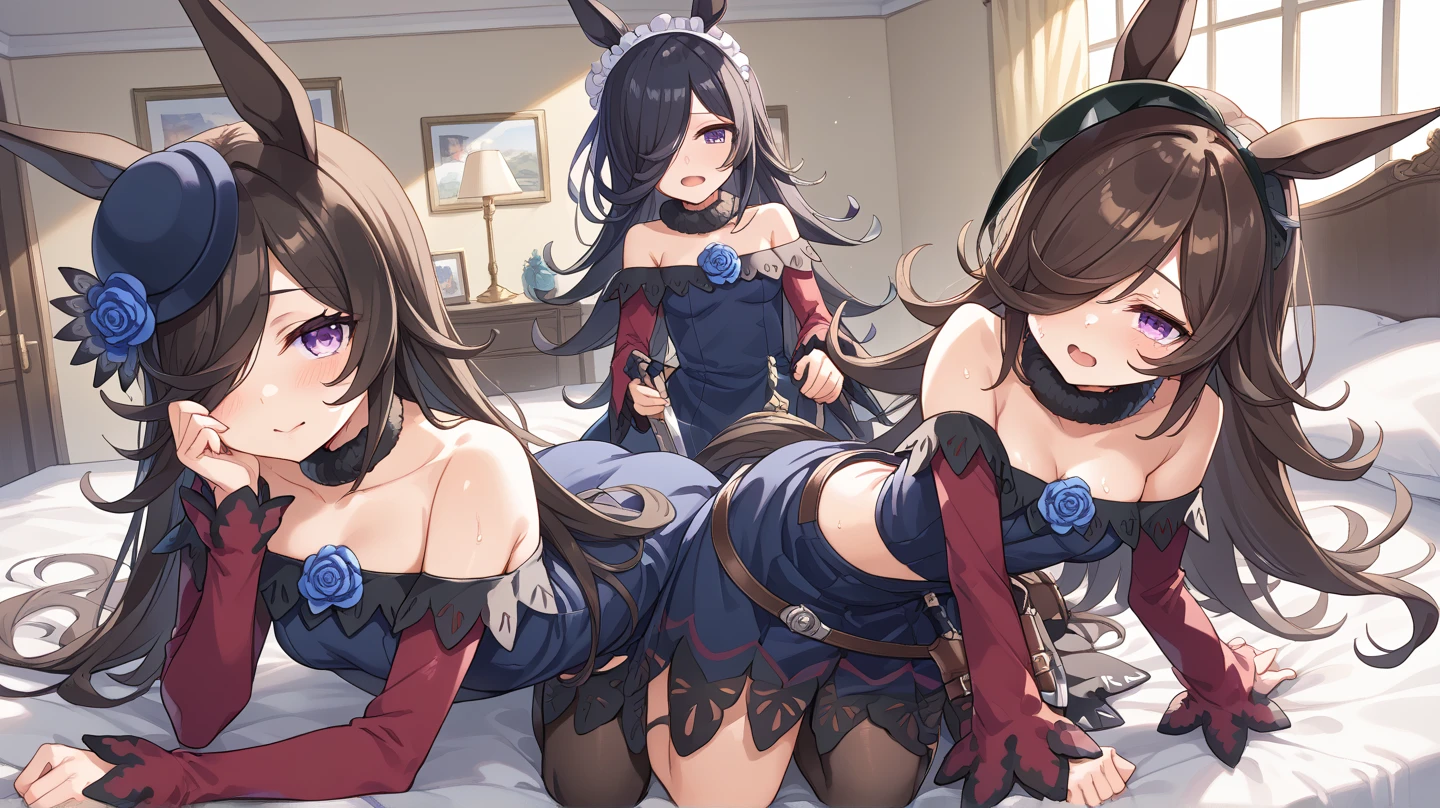 bust chart、pigeon toed、4girls、bunny girl、white rabbit ears、wrist cuffs、black leotard、saggingbreast、Everyone line up facing forward、(milf、Mature Woman:1.3)、Black fishnet stockings、garter belt、blue_archive、{{{Karin the Horned Shield、black skin、Yellow Eyes、Black Hair、long hair、Black bunny suit}}}、{{{Ichinose Asuna、Blonde、long hair、hair over one eye、Light blue bunny suit}}}、{{{Ganyu Ako、Light blue hair、Short Hair、Light blue eyes、Light blue bunny suit}}}、{{{Hasumi Hakawa、Black Hair、long hair、Black Eyes、White bunny suit}}}、Halo、casino