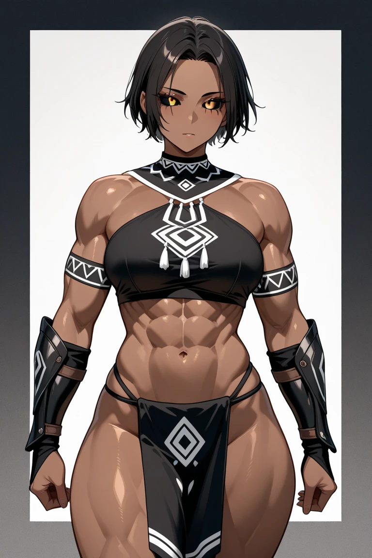 (muscular savage girl, Decorated with intricate detaileds, and baring sharp teeth) + dynamic pose + Intricate detaileds + laugh happily, with her dragon as a pet,(dark_skin:1),(Complex_detailed:1),(Complex_background:1.1),short hair, (full body tattoo:1.9),(big breasts:1.8)