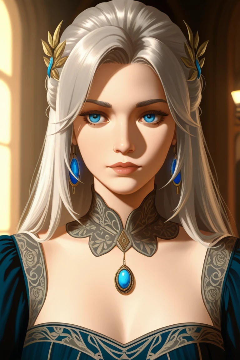 a woman in flowy, bohemian attire, adorned with eclectic jewelry and free-spirited vibes, bangs, platinum blonde hair, aqua eyes, thick eyebrows,
masterpiece, best quality, intricate dettail, photorealistic, realistic, <lora:Garnet_s_trs_0p1:0.7>
