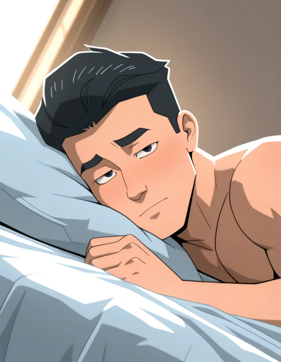cartoon, guy dreaming
