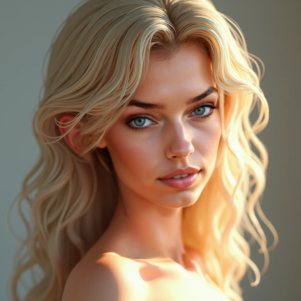 a make-up with soft neutral tones on the eyes, discreet eyeliner, light effects and nude lipstick
daytime makeup, fresh natural look, soft makeup, surprise me --auto --s2