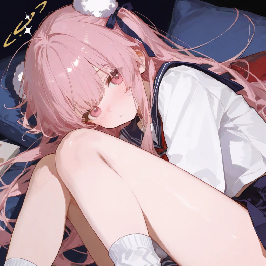 (best quality, masterpiece:1.2), ultra detailed, extremely detailed eyes and face, natural skin texture, detailed skin, natural lighting,
1 girl, (cute),
(small breasts),
BREAK (orgasm face, closed eyes, aroused, open mouth, gasp, blush cheeks, saliva trail:1.2),
BREAK (vaginal penis), (a man), hetero, (lying on back:1.4), (lady spread legs:1.3), (m legs:1.4), (intense Sex:1.4), (cum out:1.2),
bedroom, bed, from above,
