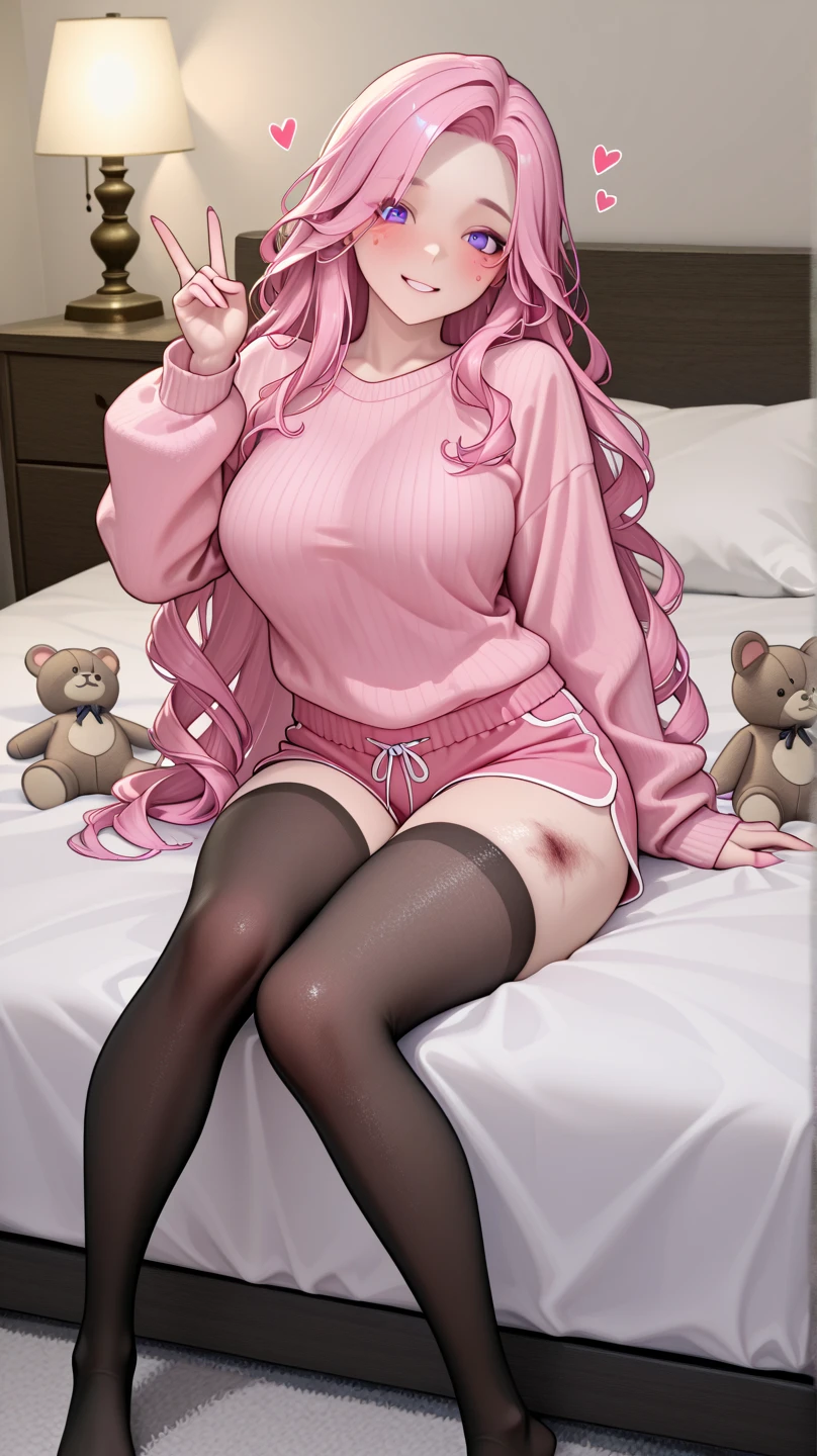 (((full body))), (highest quality:1.2), alone, 1 girl, kotonoha akane, ((pink hair)), smile, looking at the viewer, hair ribbon, black dress, removed sleeve, wide sleeve, bare shoulders, (((spread legs onbed))),(((vaginal,sex))),(((cum in pussy))),(((from above))), (((lying on bed))),(((white bed sheet))),(((lie on the pillow))),(((perfect anatomy))),(masterpiece:1.0),(Highest_quality:1.0),detailed,highly detailed,ultra detailed,extremely detailed CG,super high resolution,4k,super detailed, photograph,high resolution,8K,HDR,Highly detailed CG Unity 8k wallpaper,super detailed skin,detailed beautiful eyes,detailed beautiful face,detailed beautiful face and eyes,very detailed background,perfect,lighting,colorful, bright_front_face_lighting,shiny skin,(highly detailed background),looking at the viewer,(Focus on her face), solo, upper body, looking at viewer, upper angle, perfect quality, good quality, masterpiece, HDR, UHD missionary position,masterpiece,best quality,detailed,highly detailed,ultra detailed,extremely detailed CG,high resolution,8K,super detailed skin, ((detailed beautiful eyes)),detailed beautiful face,detailed beautiful face and eyes,very detailed background,highly detailed background,(front view),(((super big breasts))),looking at viewer,The girl's breasts aren't exposed at all., You can clearly see that she has very large breasts.,((kawaii)),((orgasm face)),