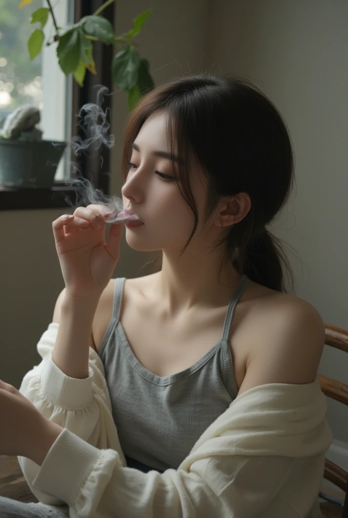 masterpiece,Highest quality,One Girl,blush,
(Familiar, masterpiece, Highest quality, Complex),
(((big 胸,))), (throw:1.5, Fellatio gestures:1.3, Squat:1.5),(((Sweat,vapor)))、(Please open your mouth wide),(Top View:1.2),
Cute eyes, Beautiful Face, Perfect round ass,
Fit and body, To the perverted mother,
toilet、Squat、Please open your mouth wide、saliva、From feet to head、
alone, Pale skin,
blue eyes, ((Beautiful mature woman)),
(Grey tight long dress with deep neckline:1.2/ & Lightweight cardigan), clavicle、Lazy face、/Black Hair/, Captivating smile, Mischievous face, Sweat, vapor, Embarrassing, blush, Excited,
、Full body image、Accessory stand)、stylish、Genuine、