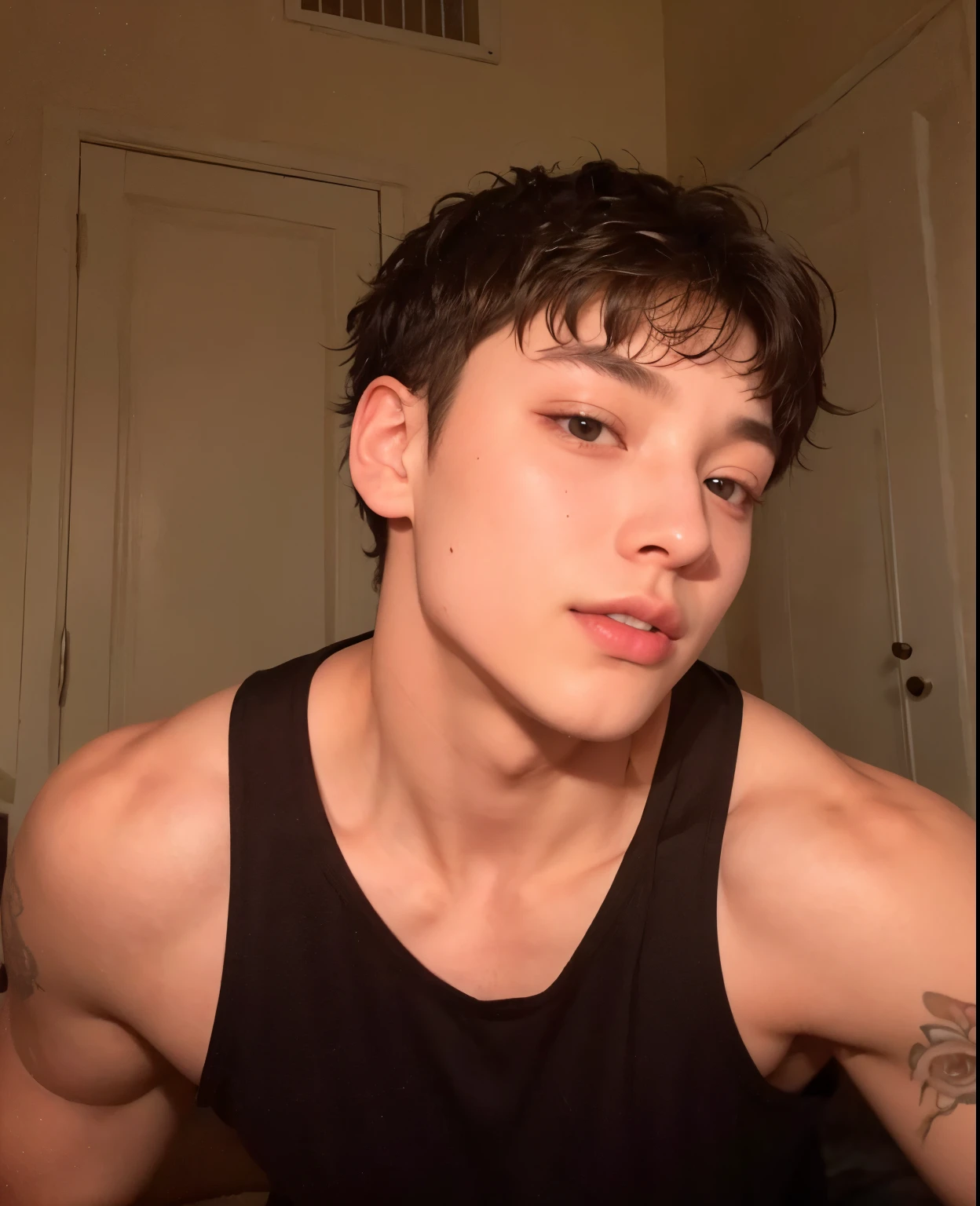 Jungkook&#39;s way, photorealistic, ultra HD, 8K