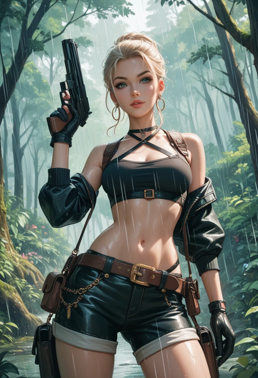(masterpiece, best quality:1.3)
<lora:epi_noiseoffset2:1> <lora:add_detail:0.7> <lora:EvaMetalGearSolid:0.8>
EvaMetalGearSolid, 1girl, solo, in lush jungle with flowers under a multi-colored binary blackhole with an accretion disc, riot-tech, riot-tech, artstation, digital painting, concept art