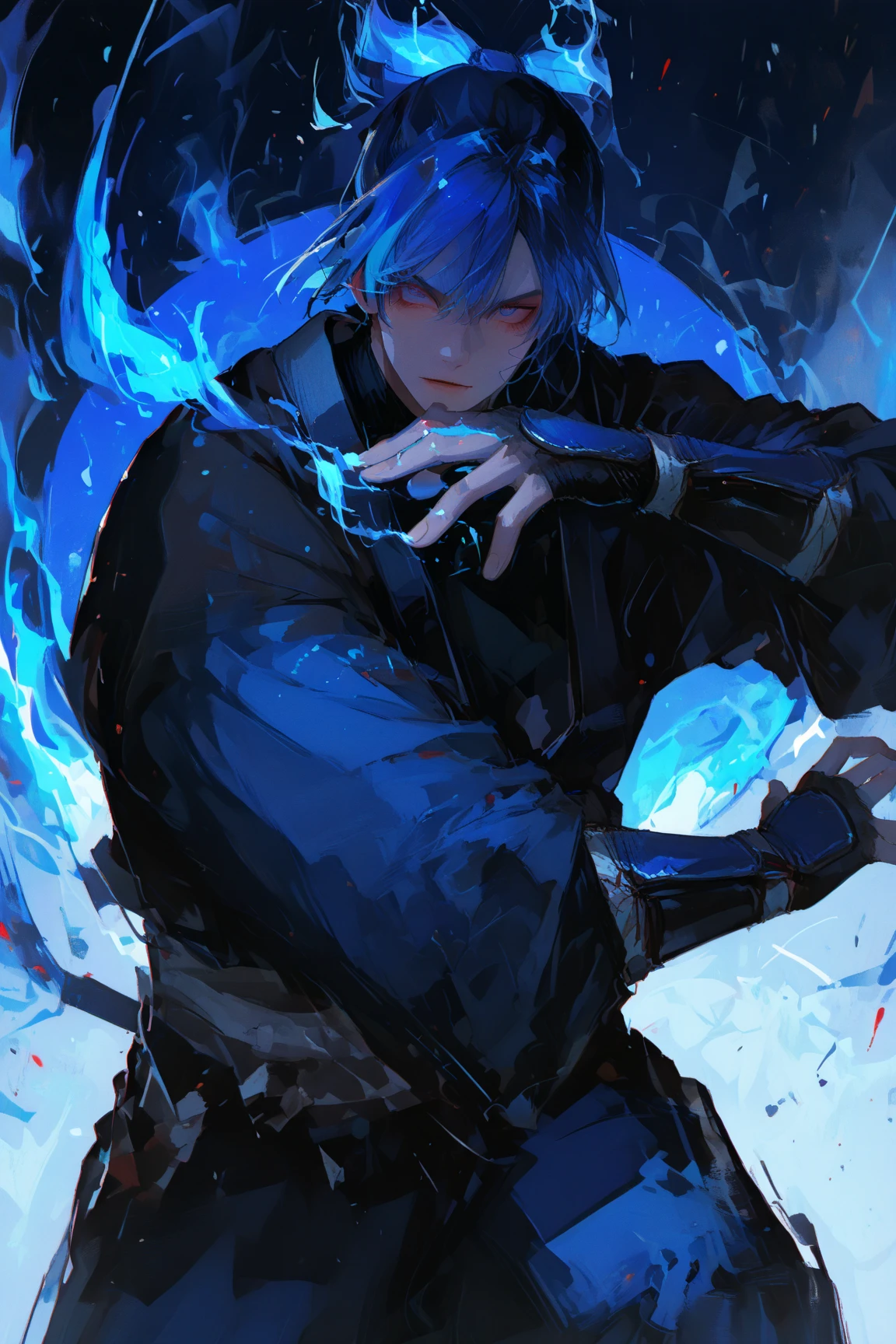 Fuego azul